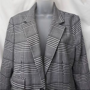 Halogen Houndstooth Blazer Sz Large